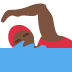 🏊🏿‍♀️